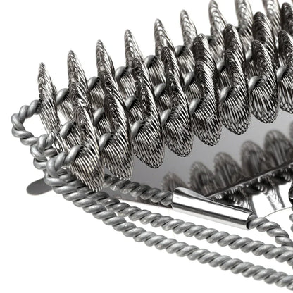 Rust Resistant Stainless Steel Bristle Free BBQ Grill Brush Cleaner | Kalsten