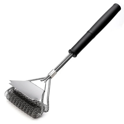 Rust Resistant Stainless Steel Bristle Free BBQ Grill Brush Cleaner | Kalsten