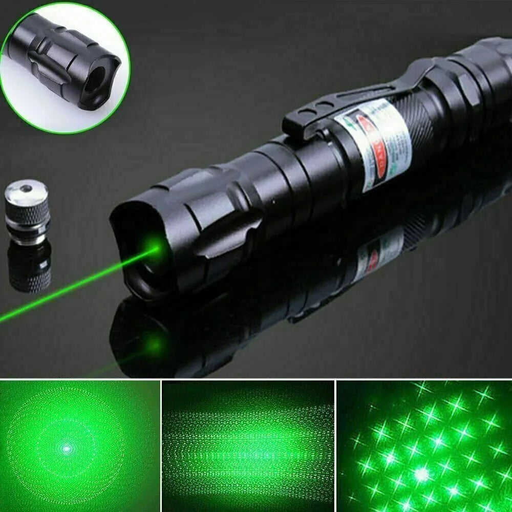 Skanto | Rechargeable Green Laser Pointer Long Range Flashlight