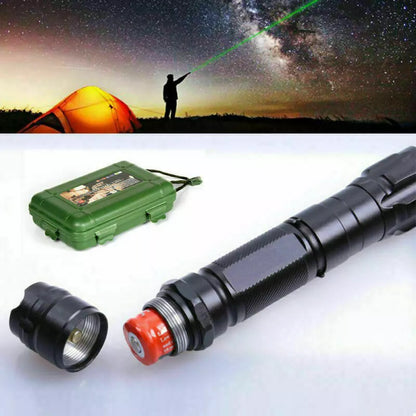 Skanto | Rechargeable Green Laser Pointer Long Range Flashlight