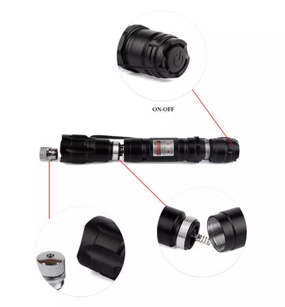 Skanto | Rechargeable Green Laser Pointer Long Range Flashlight