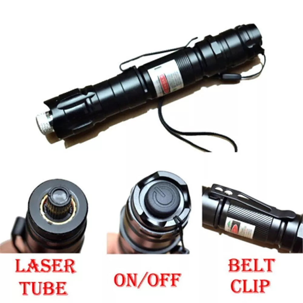 BowLift | Laser Pointer Rechargeable Red Multipurpose Torch Set