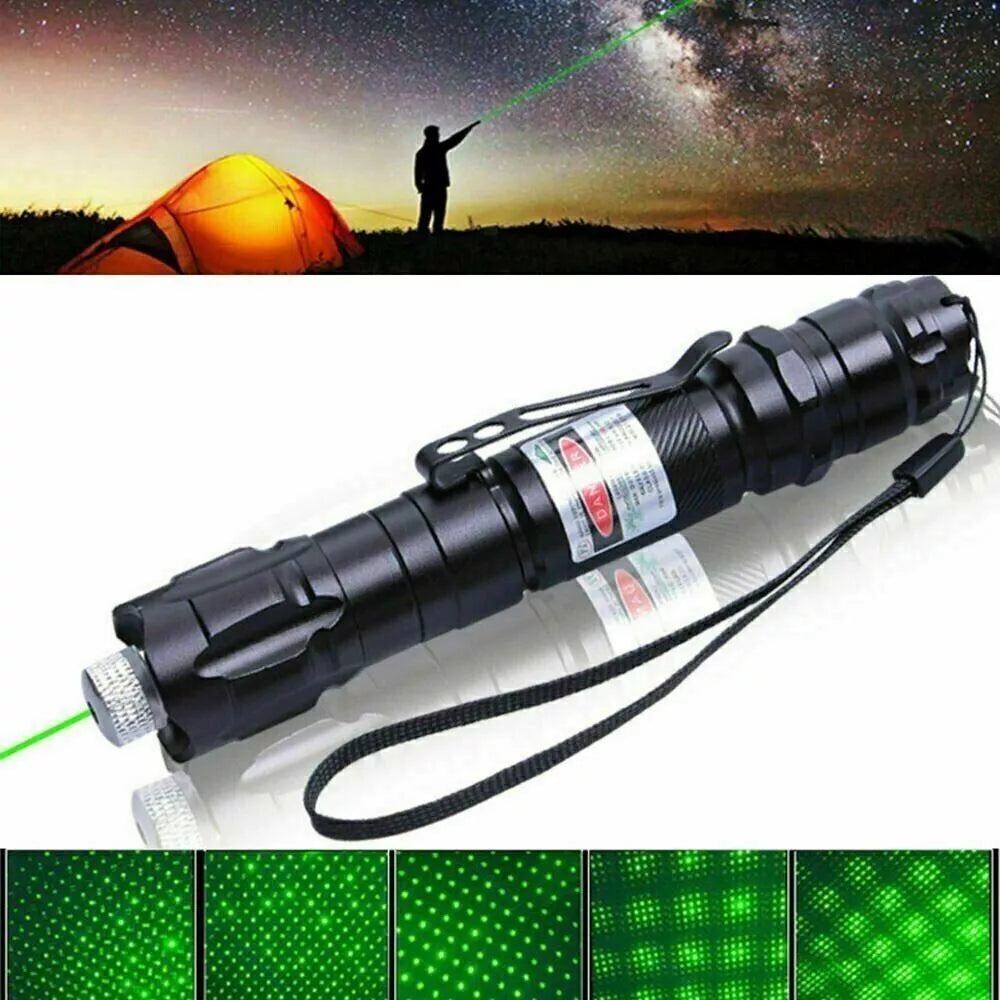 Skanto | Rechargeable Green Laser Pointer Long Range Flashlight