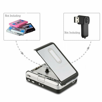 Skanto | Cassette to MP3 Converter - Save to USB Stick - Music Player