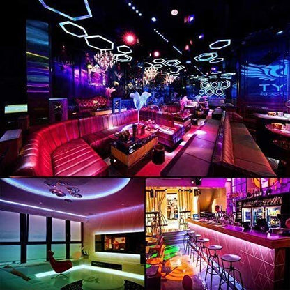 Skanto | LED Light Strip, 30 m, 15 m, Music Sync, Bluetooth, 5050, RGB Ambient Light with Remote Control
