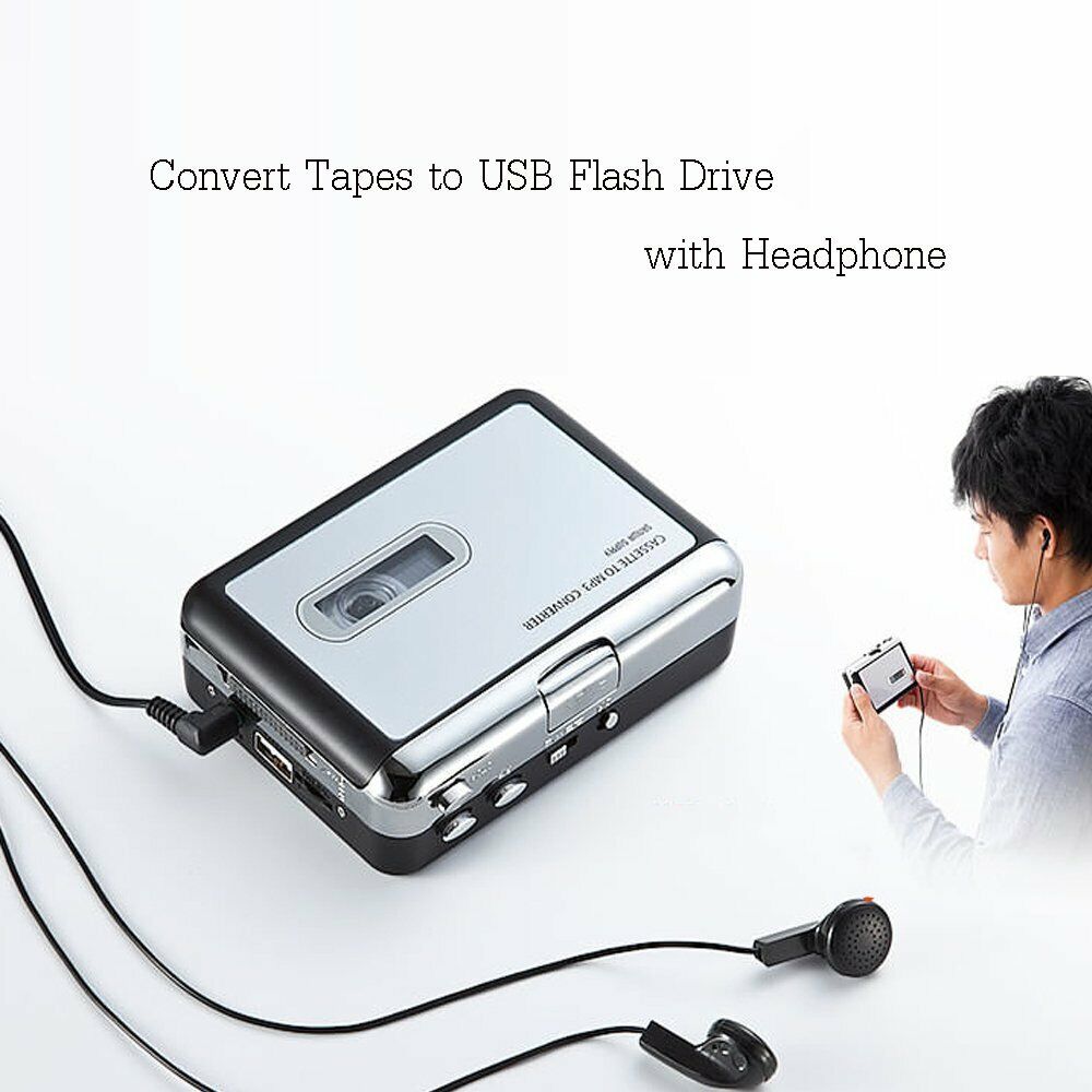 Skanto | Cassette to MP3 Converter - Save to USB Stick - Music Player