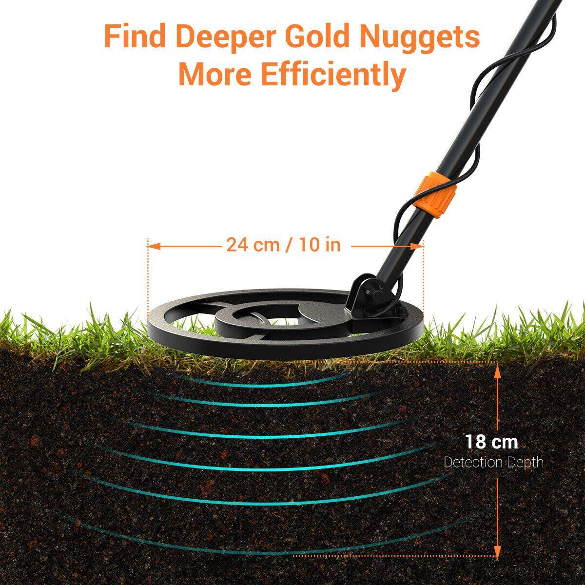 Skanto | Best Gold Metal Detector | Handheld All-Metal Pinpointer for Adults & Kids