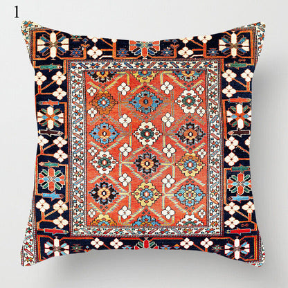 Ethnic Boho Mandala Print Linen Throw Pillow Case Sofa Cushion Cover Home Decor# Bowlift