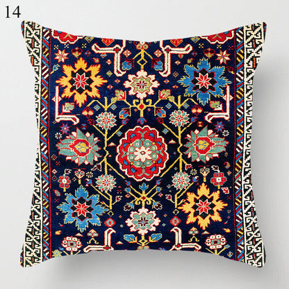 Ethnic Boho Mandala Print Linen Throw Pillow Case Sofa Cushion Cover Home Decor# Bowlift