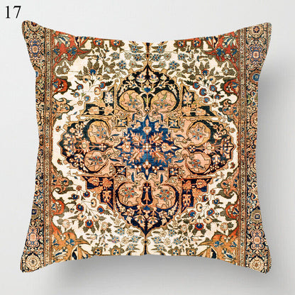 Ethnic Boho Mandala Print Linen Throw Pillow Case Sofa Cushion Cover Home Decor# Bowlift