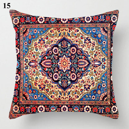 Ethnic Boho Mandala Print Throw Pillow Case Sofa Cushion Cover Home Decor Bowlift