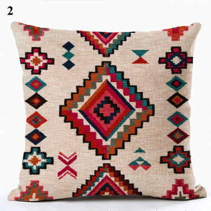 Ethnic Boho Mandala Print Throw Pillow Case Sofa Cushion Cover Home Decor Bowlift