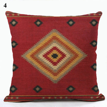 Ethnic Boho Mandala Print Throw Pillow Case Sofa Cushion Cover Home Decor Bowlift