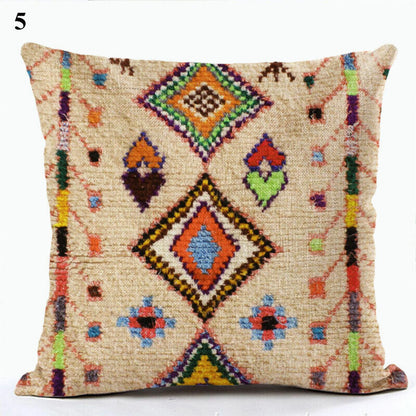Ethnic Boho Mandala Print Throw Pillow Case Sofa Cushion Cover Home Decor Bowlift