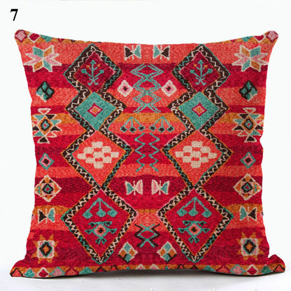 Ethnic Boho Mandala Print Throw Pillow Case Sofa Cushion Cover Home Decor Bowlift