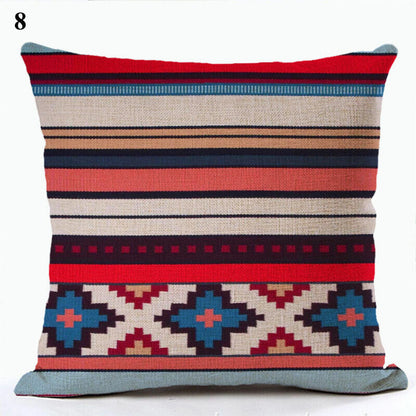 Ethnic Boho Mandala Print Throw Pillow Case Sofa Cushion Cover Home Decor Bowlift