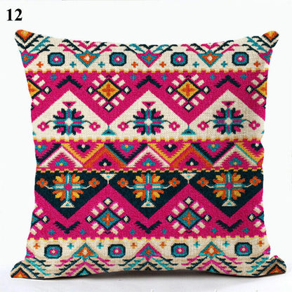 Ethnic Boho Mandala Print Throw Pillow Case Sofa Cushion Cover Home Decor Bowlift