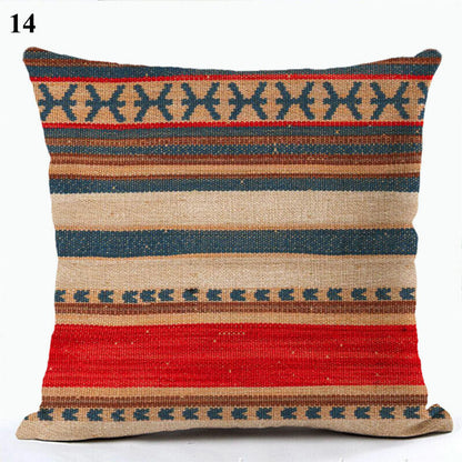 Ethnic Boho Mandala Print Throw Pillow Case Sofa Cushion Cover Home Decor Bowlift