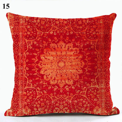 Ethnic Boho Mandala Print Throw Pillow Case Sofa Cushion Cover Home Decor Bowlift
