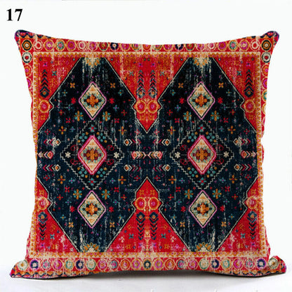 Ethnic Boho Mandala Print Throw Pillow Case Sofa Cushion Cover Home Decor Bowlift