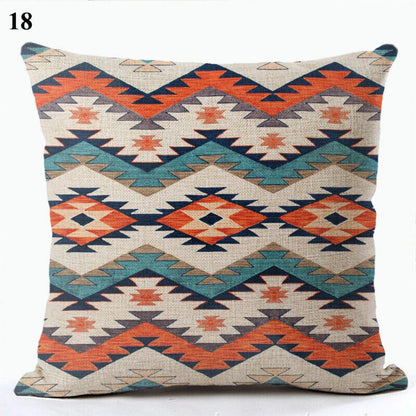Ethnic Boho Mandala Print Throw Pillow Case Sofa Cushion Cover Home Decor Bowlift