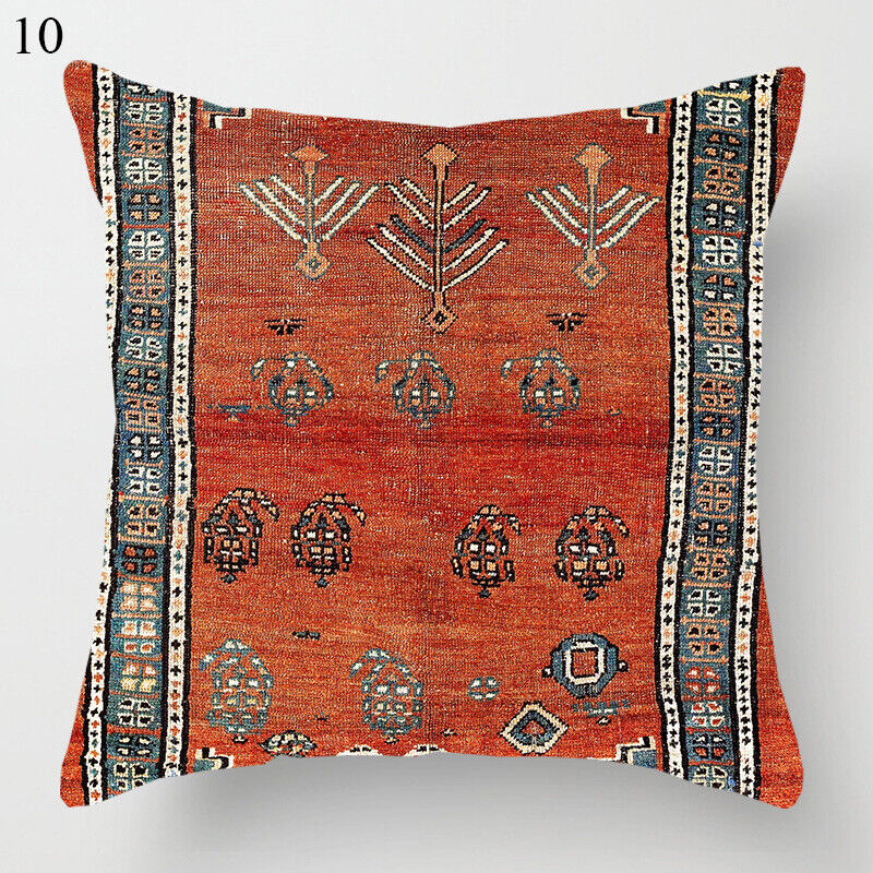 Ethnic Boho Mandala Print Throw Pillow Case Sofa Cushion Cover Home Decor Bowlift