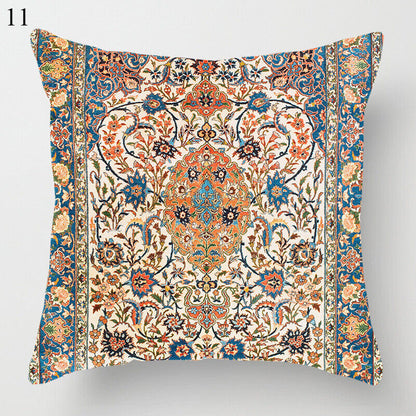 Ethnic Boho Mandala Print Throw Pillow Case Sofa Cushion Cover Home Decor Bowlift