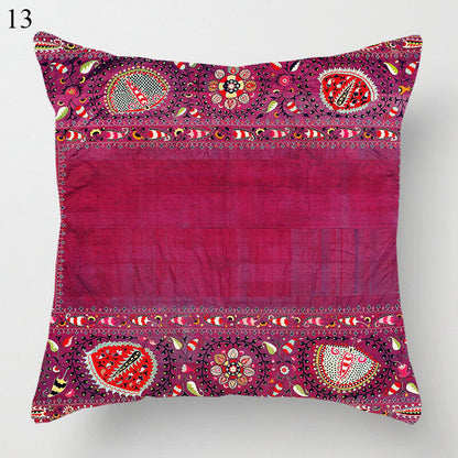 Ethnic Boho Mandala Print Throw Pillow Case Sofa Cushion Cover Home Decor Bowlift