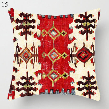 Ethnic Boho Mandala Print Throw Pillow Case Sofa Cushion Cover Home Decor Bowlift