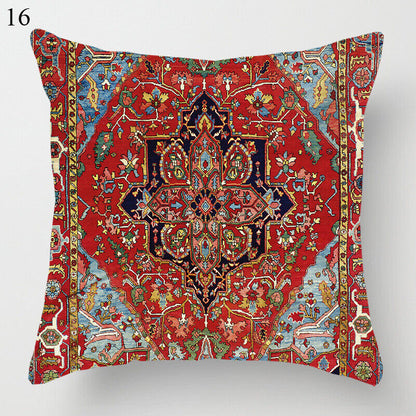 Ethnic Boho Mandala Print Throw Pillow Case Sofa Cushion Cover Home Decor Bowlift