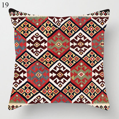 Ethnic Boho Mandala Print Throw Pillow Case Sofa Cushion Cover Home Decor Bowlift