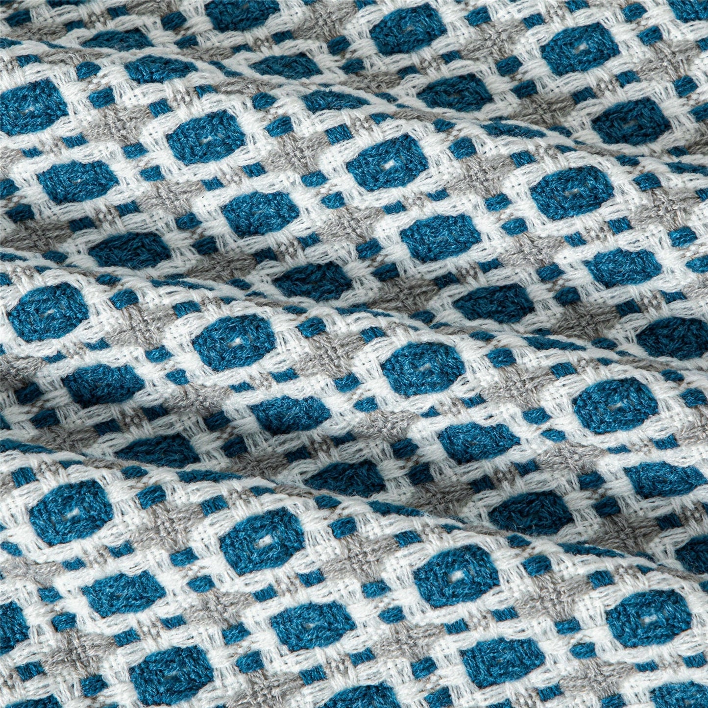 Boho Knit Blanket Throw Tassel Plaid Travel Throw Large Blankets For Sofa Bed Bowlift