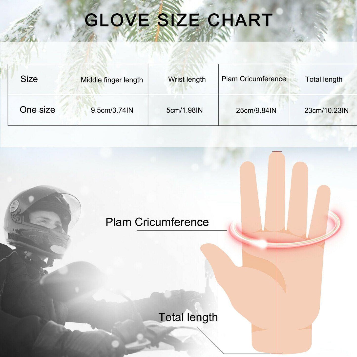 Skanto | -30℃ Waterproof, Warm Leather Ski Gloves for Winter | Touchscreen Compatible