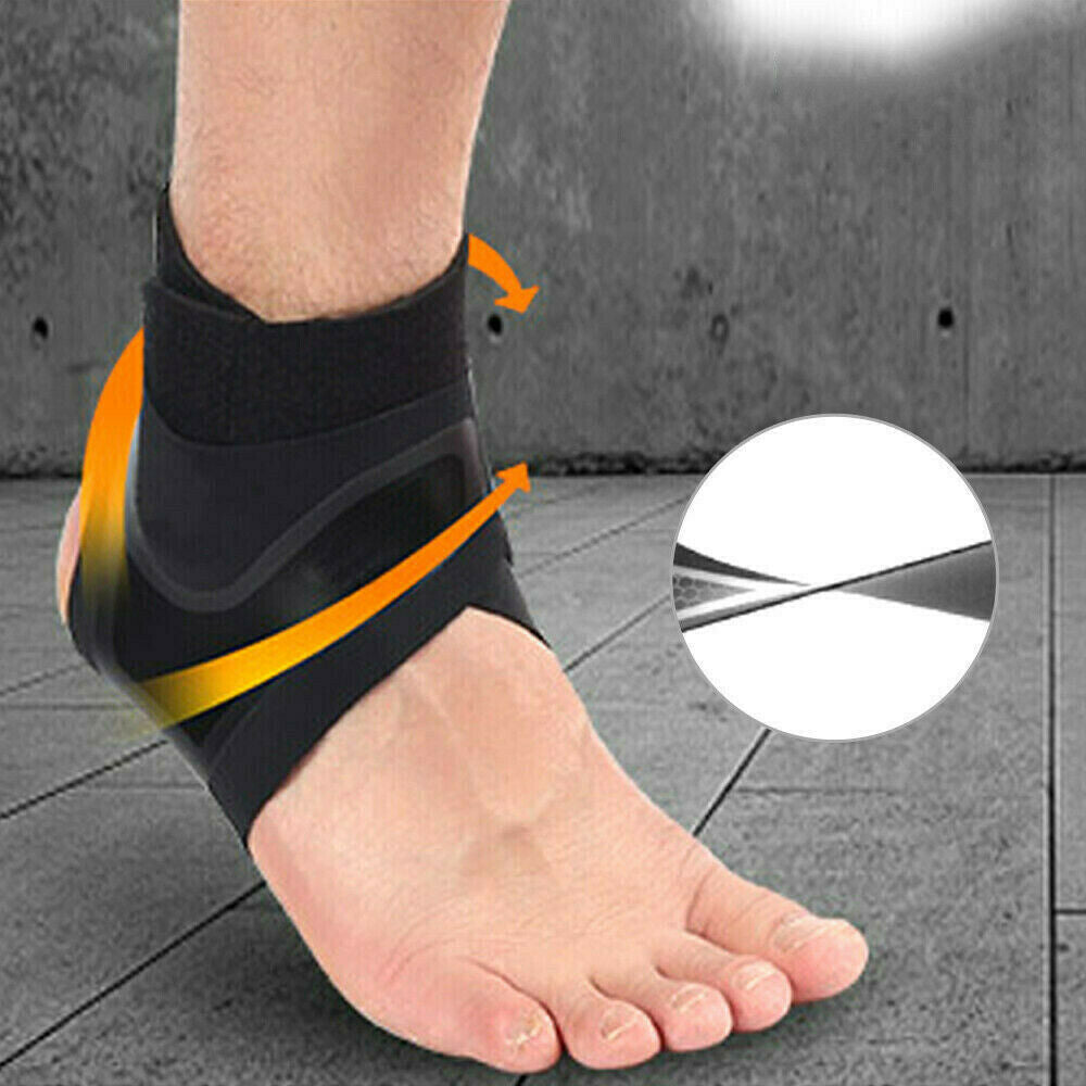 Ankle brace for pain relief – adjustable for all foot and ankle sizes – suitable for wearing with shoes/socks – Wanduhru