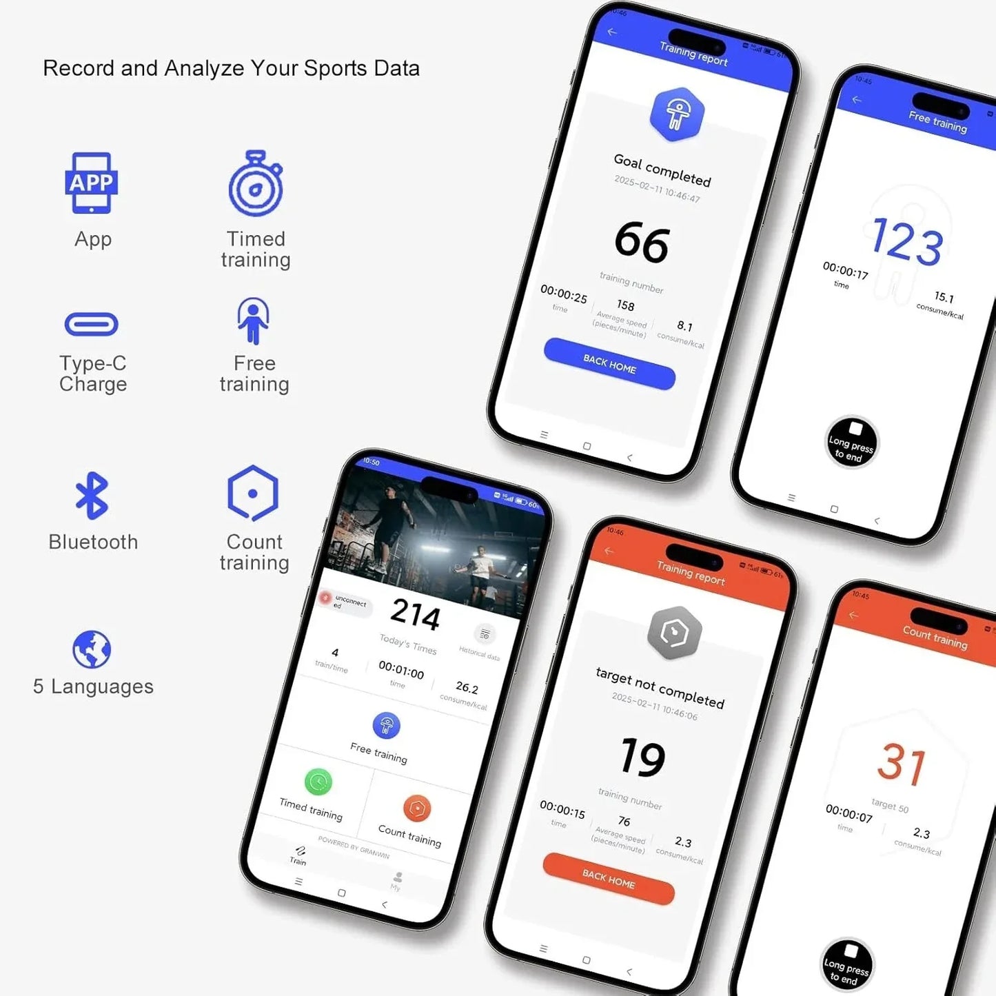 BowLift | Smart Jump Rope – Cordless Fitness with Real-Time Tracking