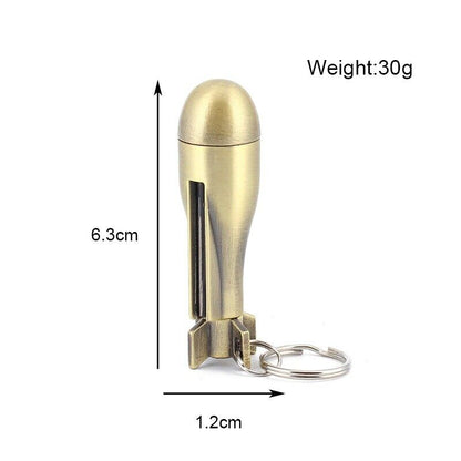 Skanto | SurvivorFlame Permanent Outdoor Lighter – Waterproof Refillable Magnesium Fire Starter