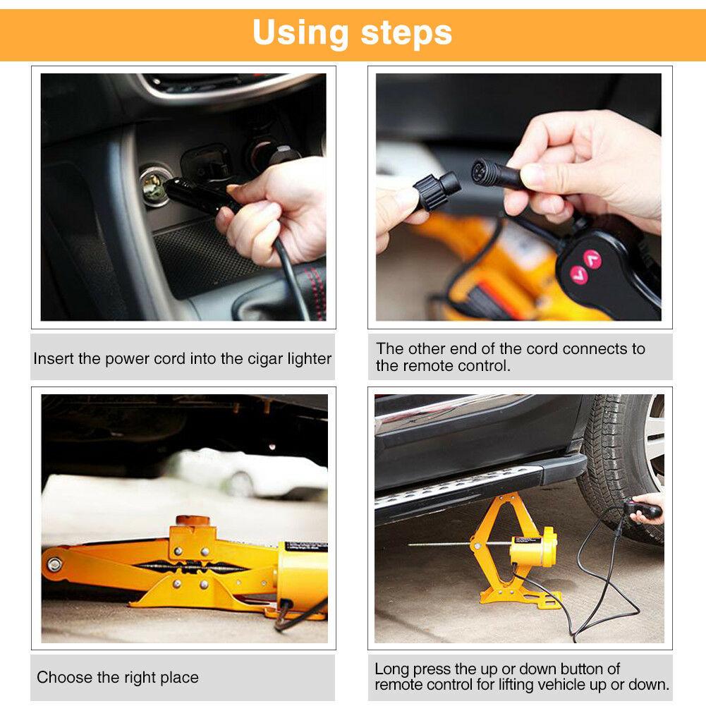 Skanto | Electric Scissor Jack - 12v Scissor Jack