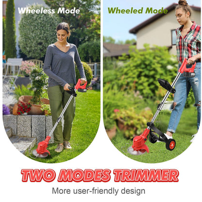 3-in-1 Wireless Turf Trimmer Bowlift