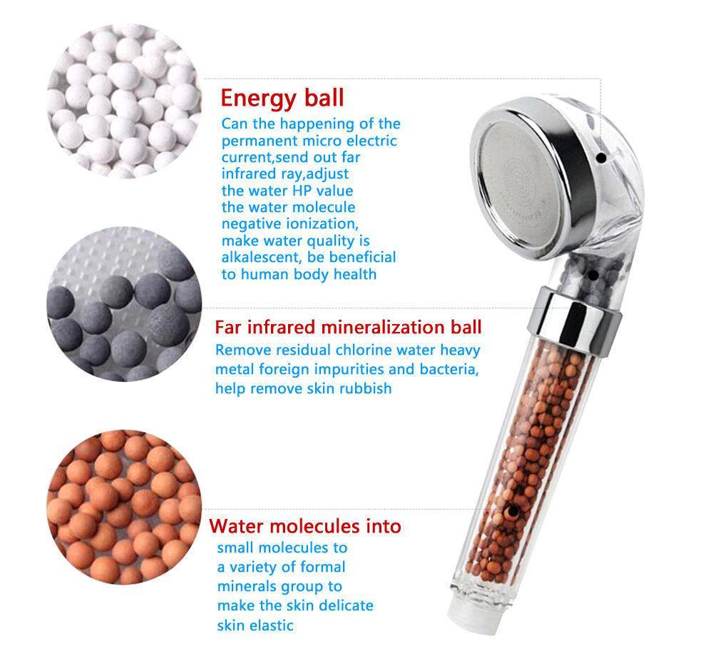 BowLift | Stone Stream Showerhead