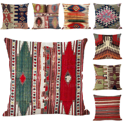 Ethnic Boho Mandala Print Throw Pillow Case Sofa Cushion Cover Home Decor Bowlift