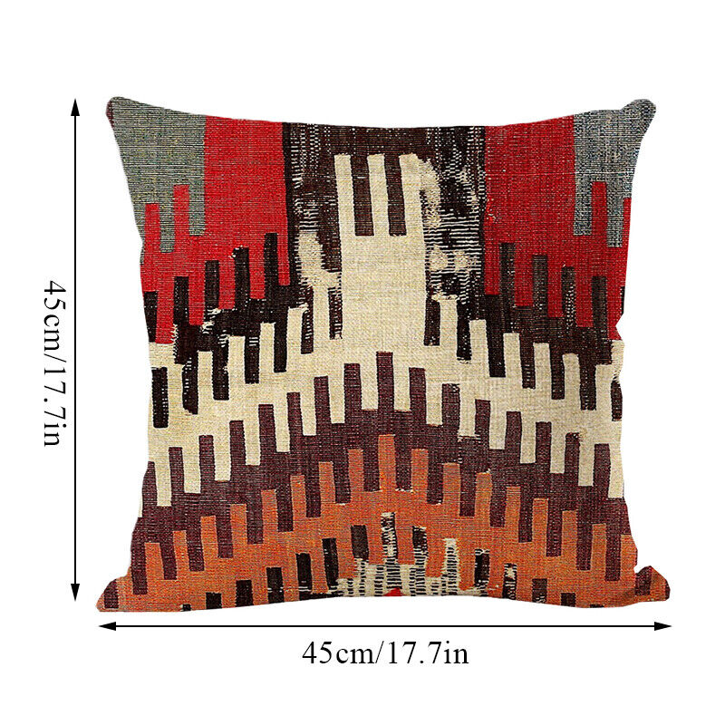 Ethnic Boho Mandala Print Throw Pillow Case Sofa Cushion Cover Home Decor Bowlift