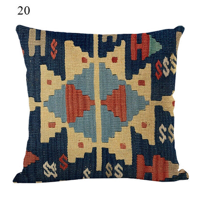 Ethnic Boho Mandala Print Throw Pillow Case Sofa Cushion Cover Home Decor Bowlift