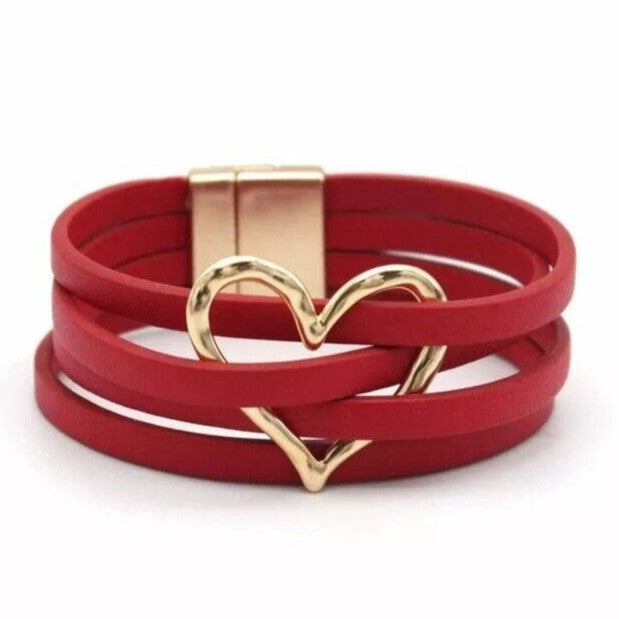 Frendorf | Multi-layered O-leather wrap bracelet