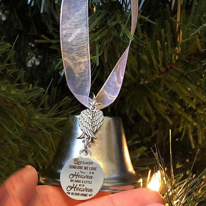 Skanto | Christmas Tree Memorial Ornaments Angel Wings Bells Hanging Decoration