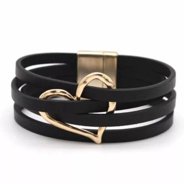 Frendorf | Multi-layered O-leather wrap bracelet