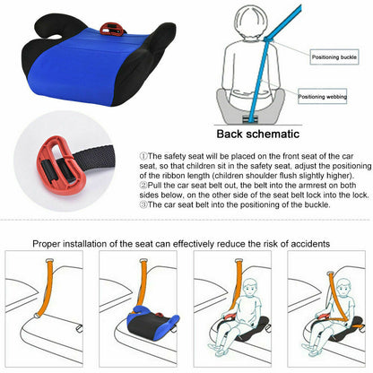 Skanto | Backless Car Seat for Forward-Facing Children Aged 3 to 12 Years