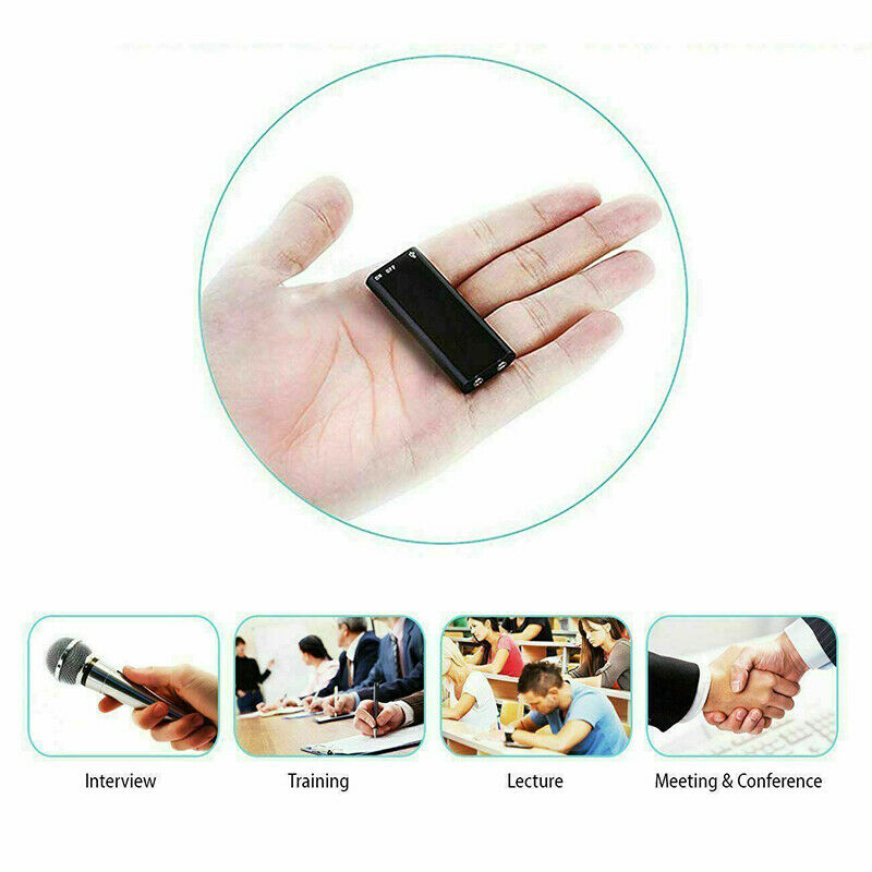 Skanto | Mini Voice Recorder – Mini Audio Recorder – Mini Recording Device – Smallest Hidden Audio Recorder
