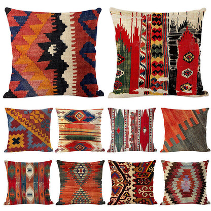 Ethnic Boho Mandala Print Throw Pillow Case Sofa Cushion Cover Home Decor Bowlift