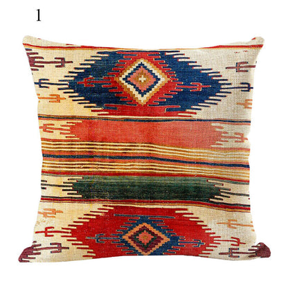 Ethnic Boho Mandala Print Throw Pillow Case Sofa Cushion Cover Home Decor Bowlift