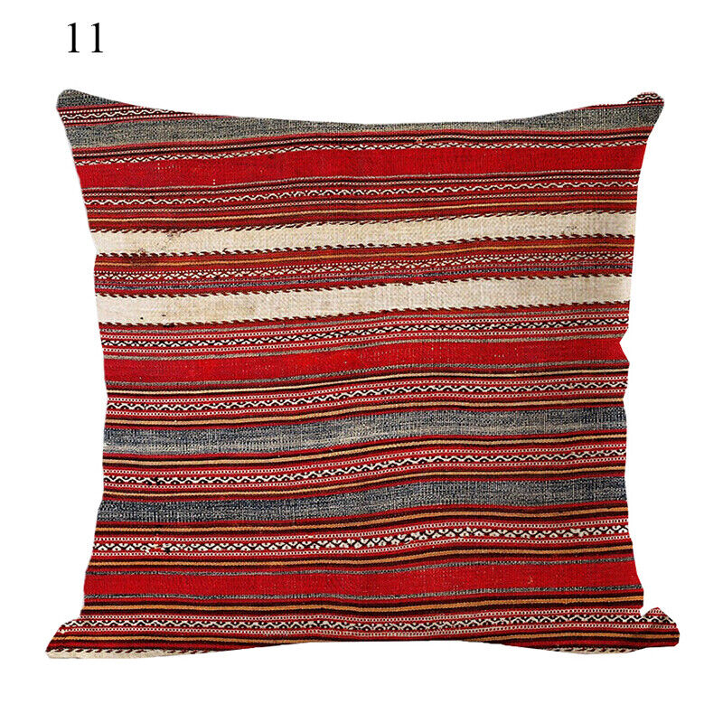 Ethnic Boho Mandala Print Throw Pillow Case Sofa Cushion Cover Home Decor Bowlift